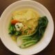 Chicken or Veg wonton soup with noodles and vegetables(V)