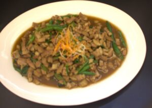 Basil Minced Duck with steamed Rice(V/S)