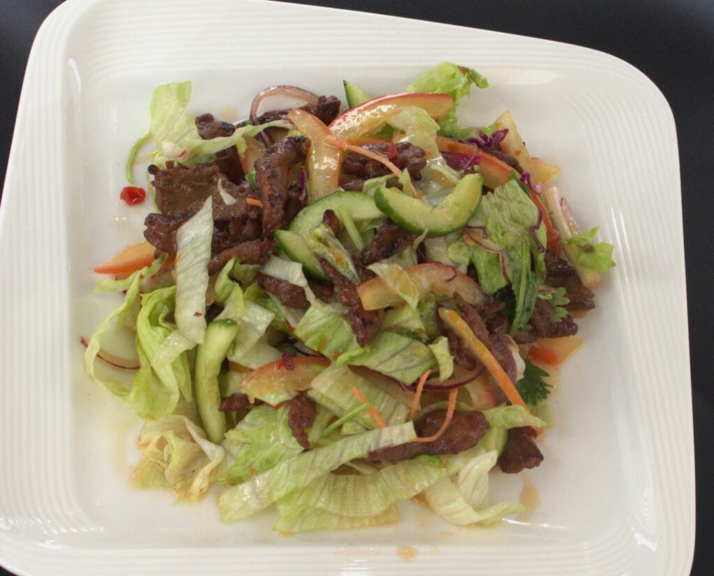 Authentic Asian Beef Salad(V)